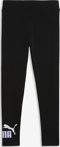 PUMA Skinny Leggings in Black: front