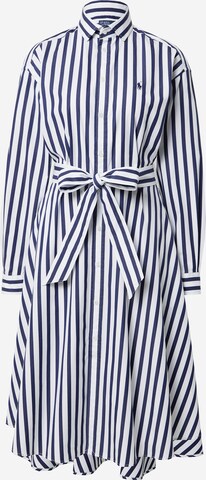 Polo Ralph Lauren Shirt Dress 'ELA' in Blue: front