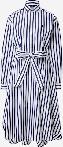 Robe-chemise 'ELA' Polo Ralph Lauren en bleu : devant