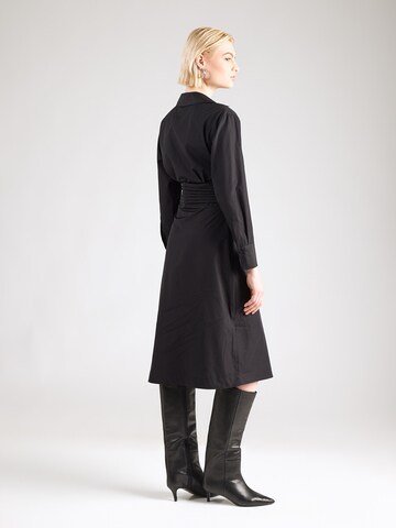 BOSS Платье-рубашка 'Drepil' в Черный