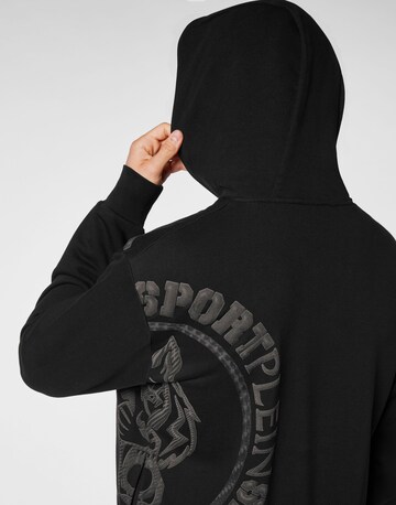 Plein Sport Sweatshirt 'Carbon Tiger' in Black