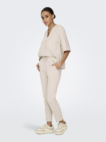 ONLY Bluse 'ONLCaro' i beige