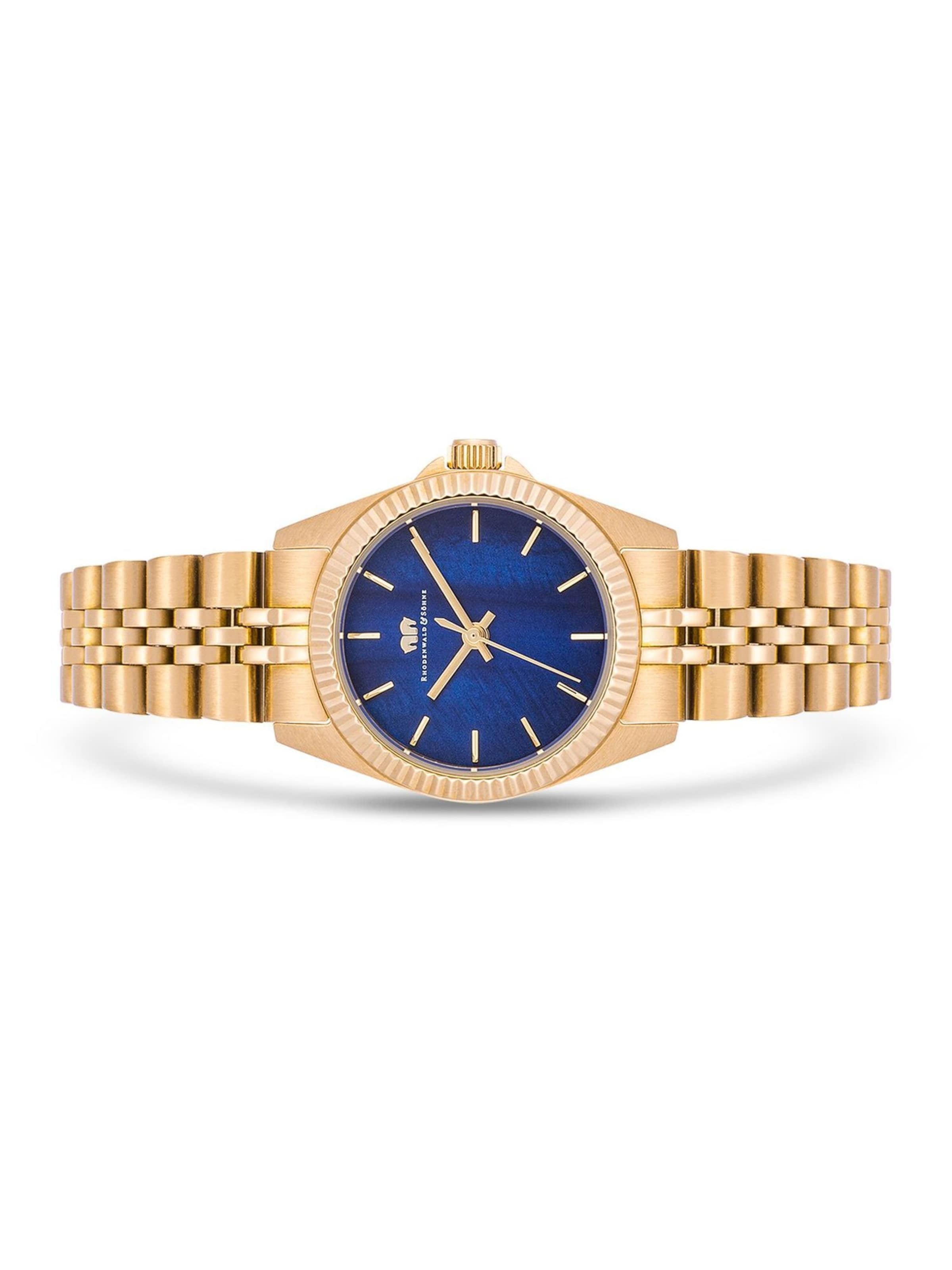 Rhodenwald & Söhne Analoog horloge in Goud