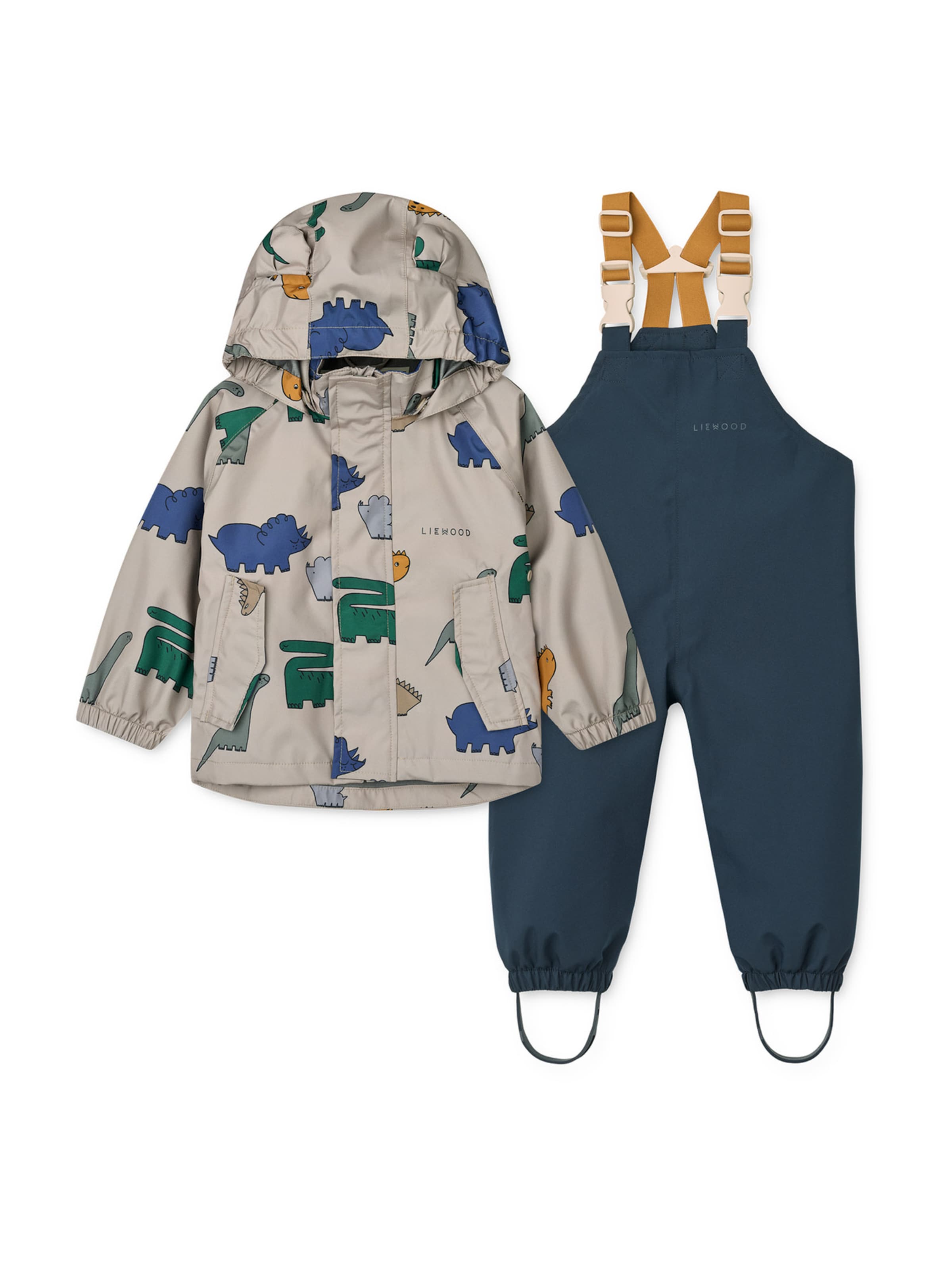 LiewoodKomplet 'Manu' - siva boja: prednji dio