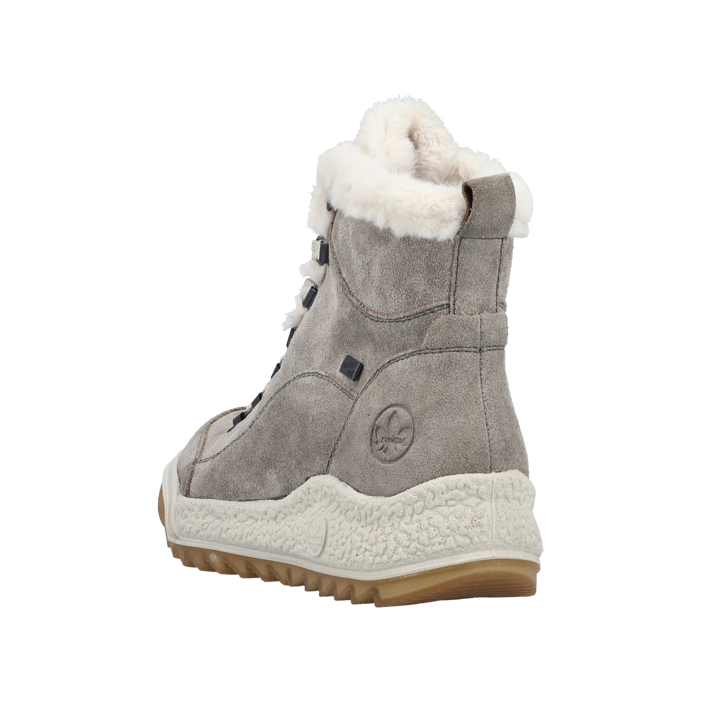 Rieker Schnürstiefelette in Grau