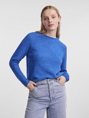 PIECES Pullover 'JULIANA' in Blau: Vorderseite