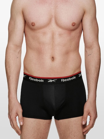 Pantaloncini intimi sportivi 'Redgrave' di Reebok in nero: frontale