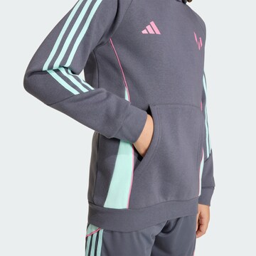ADIDAS PERFORMANCE Athletic Sweatshirt 'Messi' in Grey