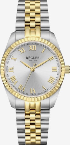 RéglerAnalogni sat 'Régler Infinité Steel Bicolor Silver/Gold - Silver' - zlatna boja: prednji dio