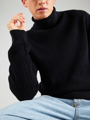 JACK & JONES Sweter 'JPRCCVIGGO' w kolorze czarny