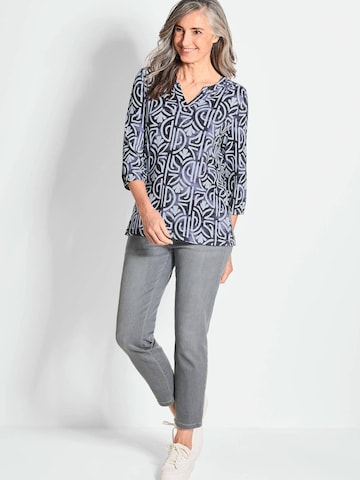 Goldner Blouse in Blauw
