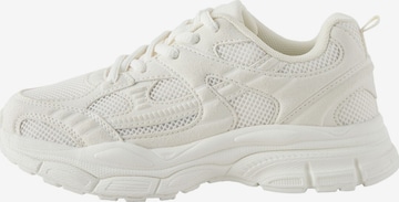 Next Trainers in Beige: front
