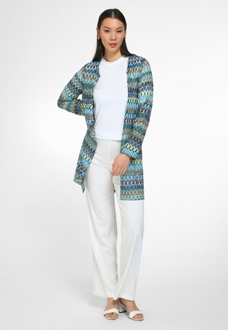 Anna Aura Knitted Coat in Blue