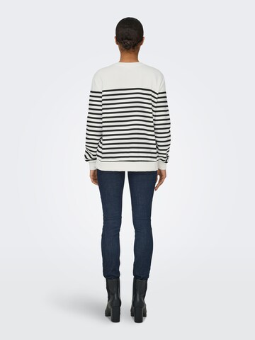 ONLY Sweatshirt 'ALLIE' in White