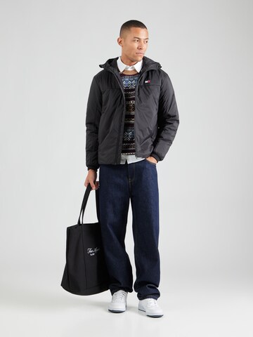 Tommy Jeans Jacke in Schwarz