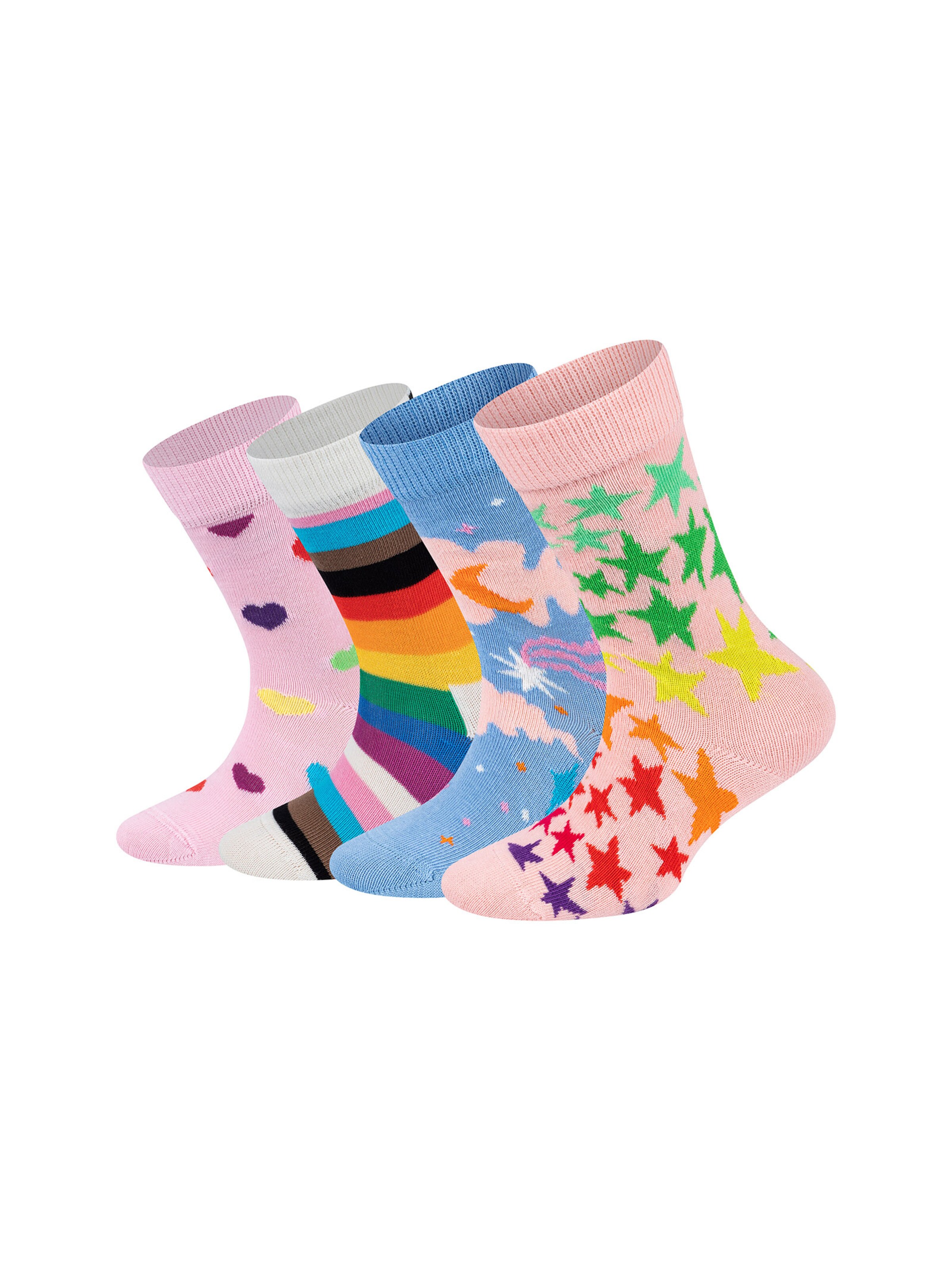 Happy Socks Sokker 'Pink Sky' i blandingsfarvet: forside