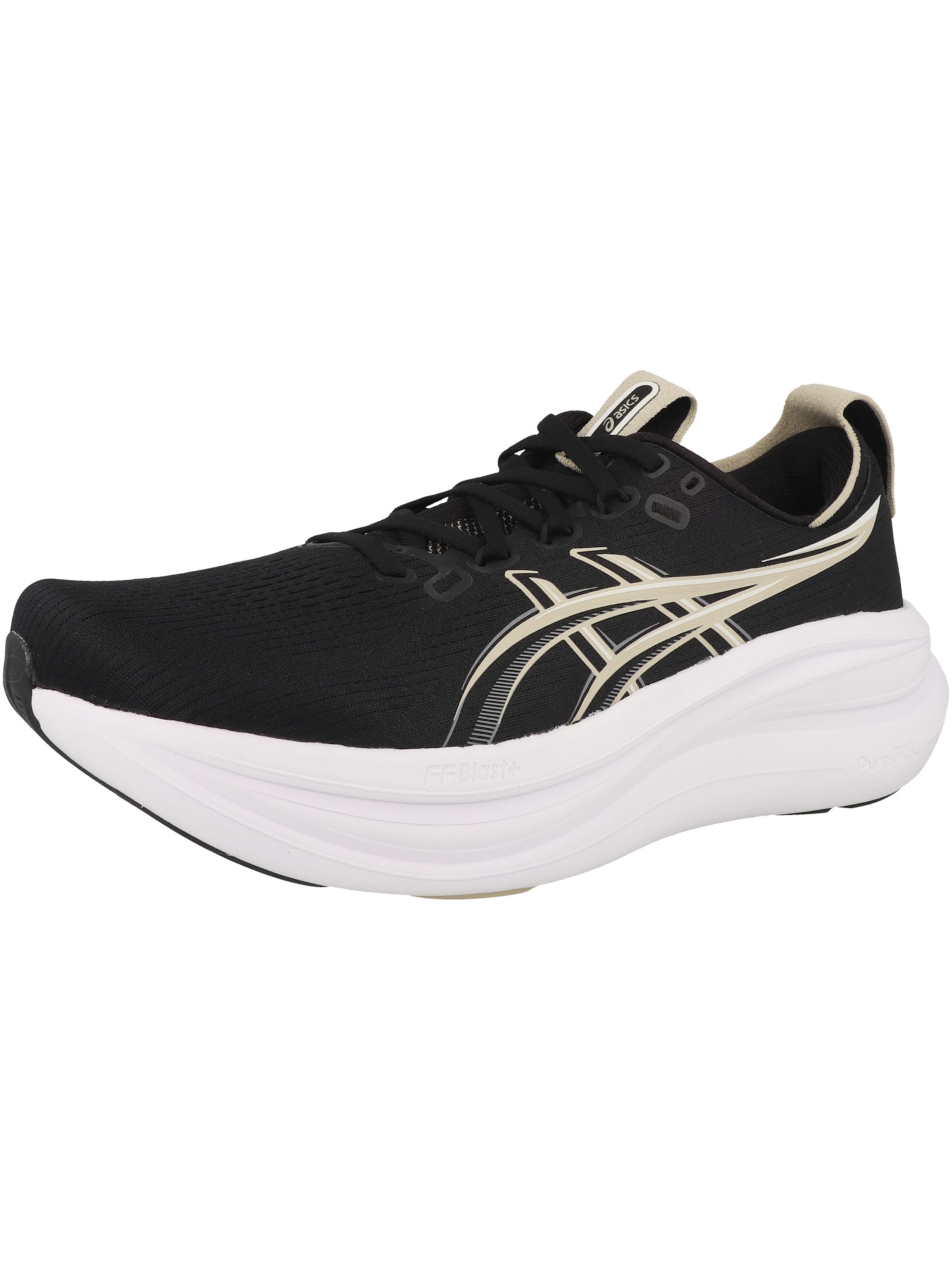ASICS Running shoe 'Gel-Nimbus 28' in Black: front