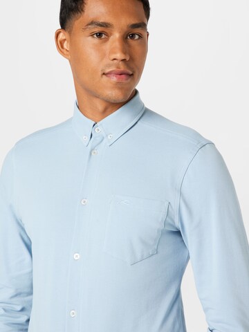 DENHAM Regular fit Button Up Shirt 'BRIDGE' in Blue