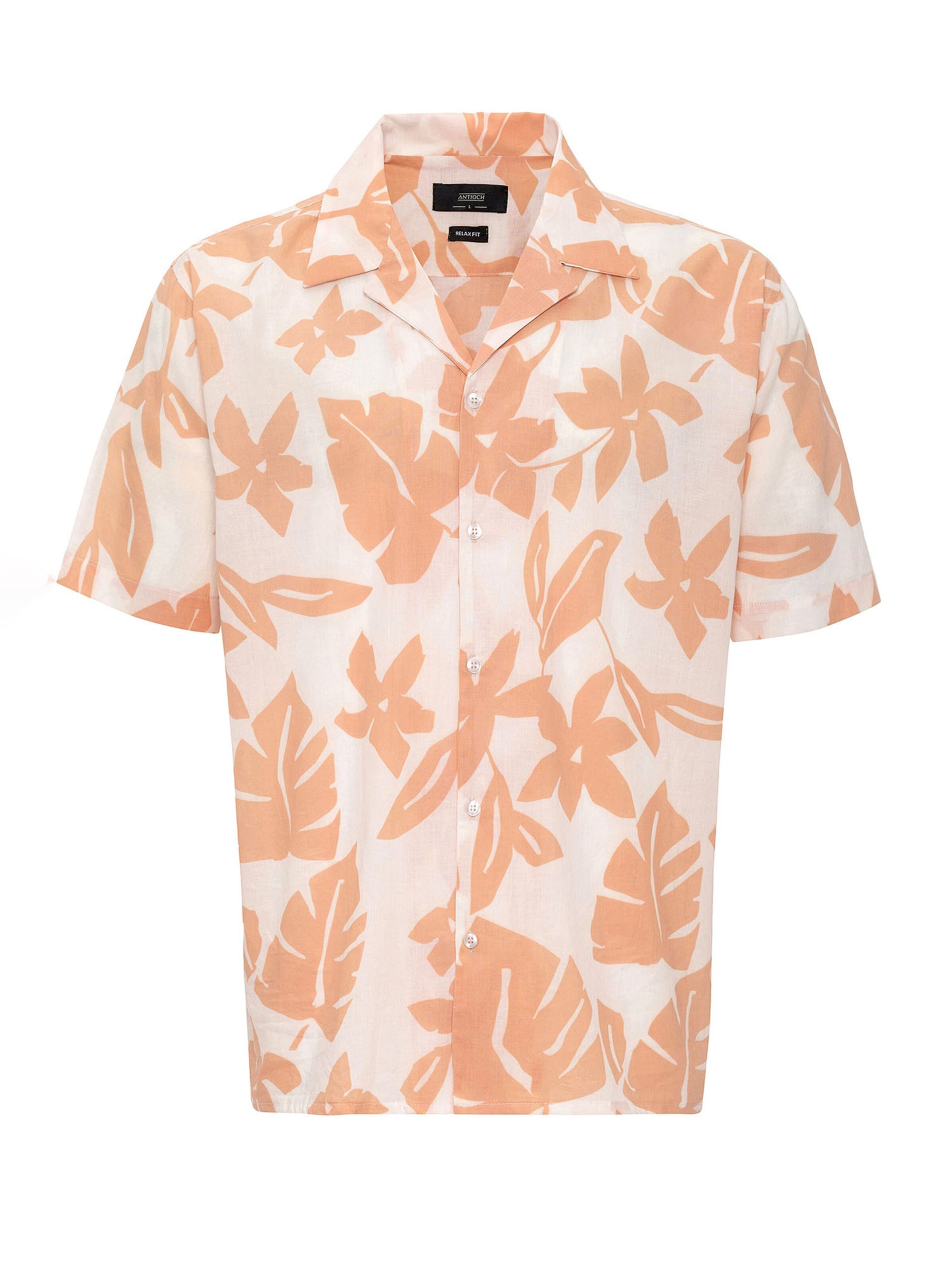 Antioch Regular fit Overhemd in Oranje: voorkant