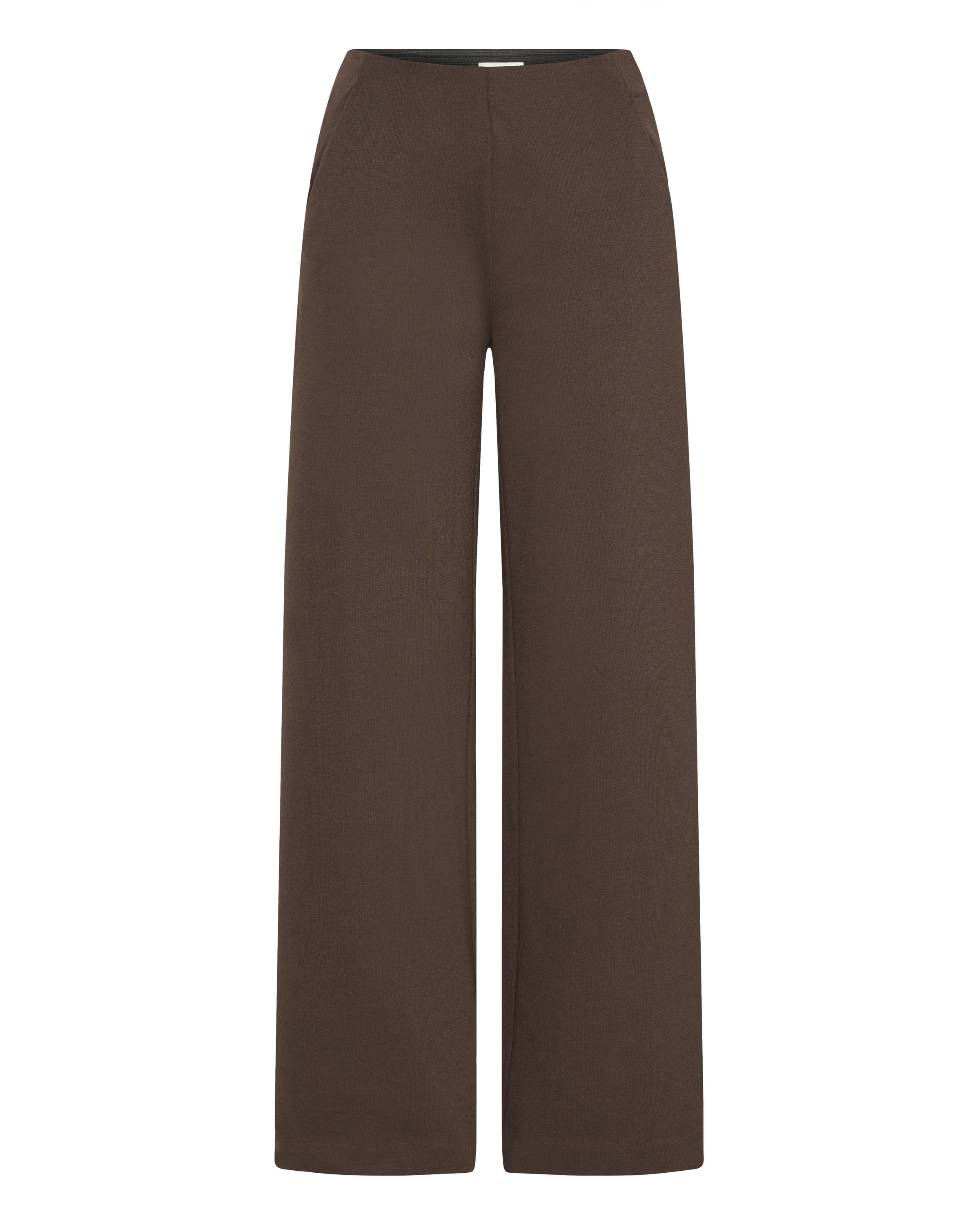 Pantalon 'IHKate ' ICHI en marron : devant