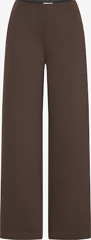 Pantalon 'IHKate ' ICHI en marron : devant