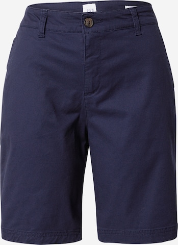 GAP Regular Trousers in Blue: front