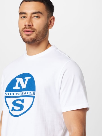 North Sails T-Shirt in Weiß