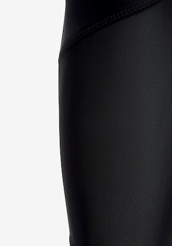 Skinny Pantalon de sport LASCANA ACTIVE en noir