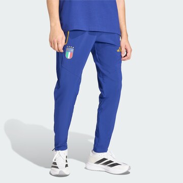 ADIDAS PERFORMANCE Regular Sportbroek in Blauw: voorkant