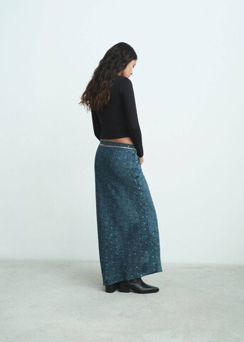 MANGO TEEN Skirt in Blue