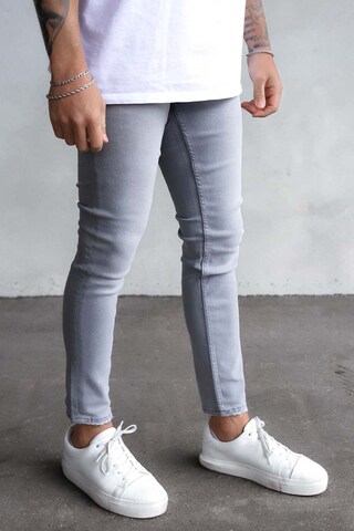 2Y Premium Skinny Jeans in Grau