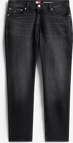 juoda Tommy Jeans Prigludęs Džinsai 'Ryan': priekis