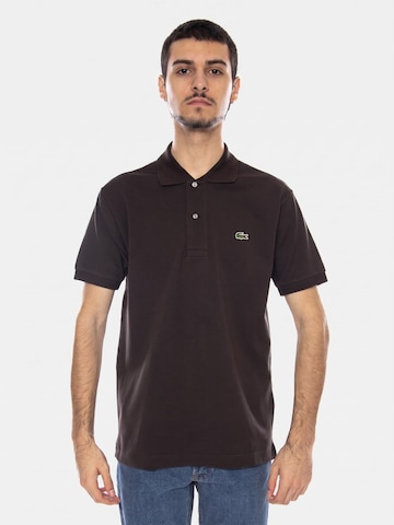 T-Shirt 'Maglietta M/C SKB Black Polo Shirt' LACOSTE en marron : devant