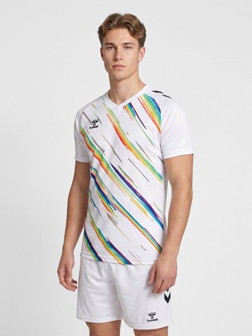 Hummel Functioneel shirt 'Match Triumph' in Wit: voorkant