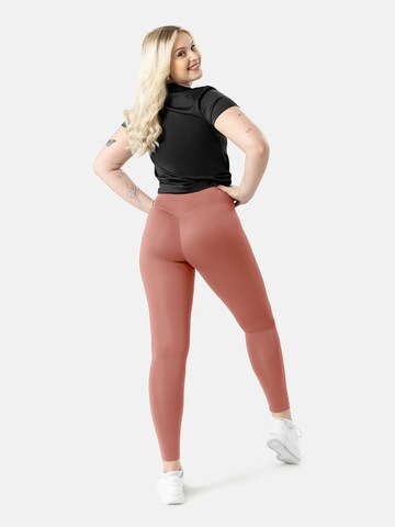 LEAFLETIC - Skinny Leggings 'Leafletic Women`s Long Length Legging' en rosa