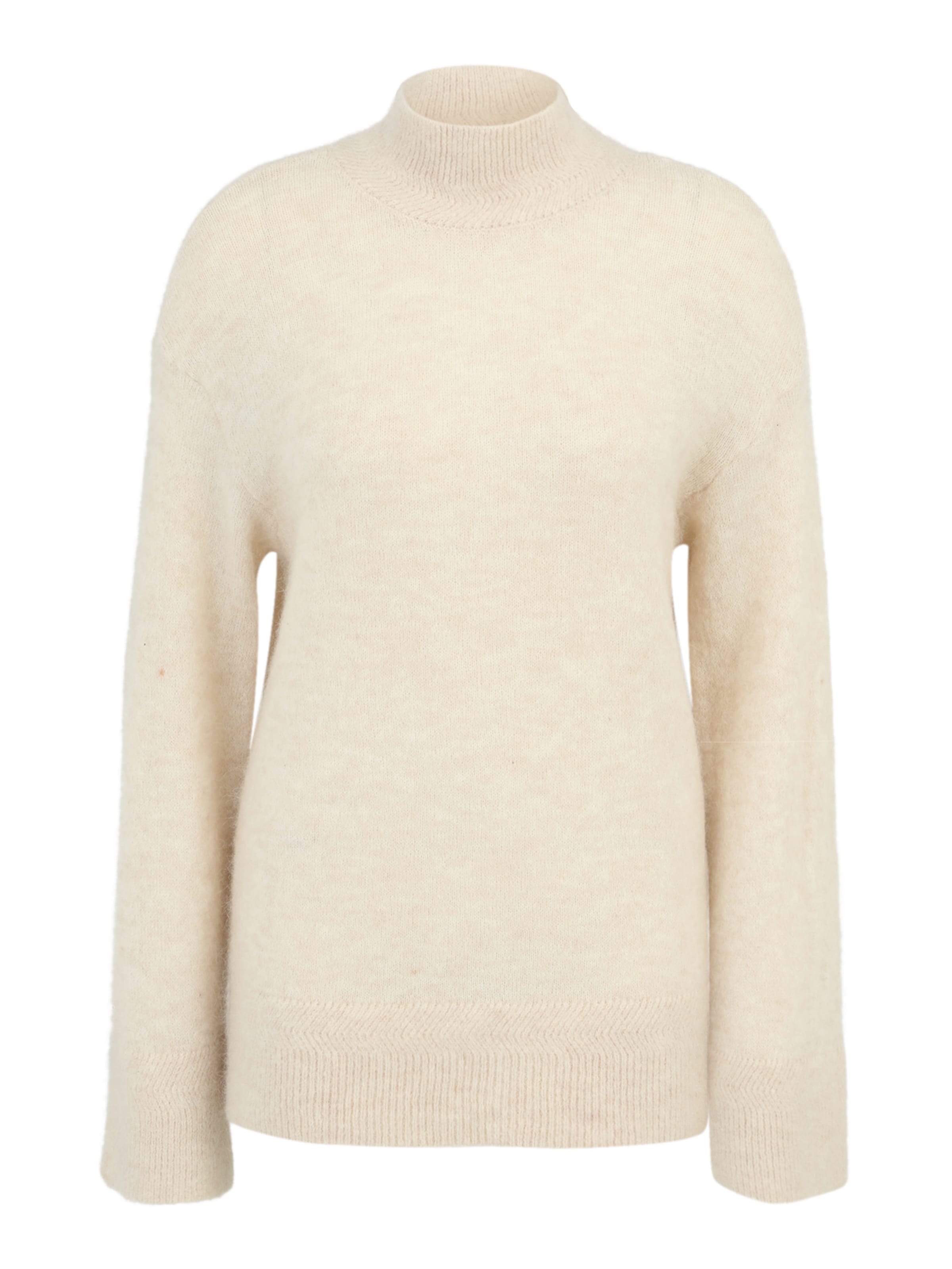 Pull-over YAS Tall en beige : devant
