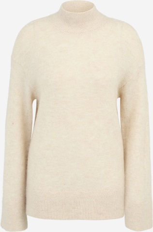 Pull-over YAS Tall en beige : devant