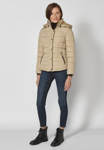 KOROSHI Winterparka in Beige