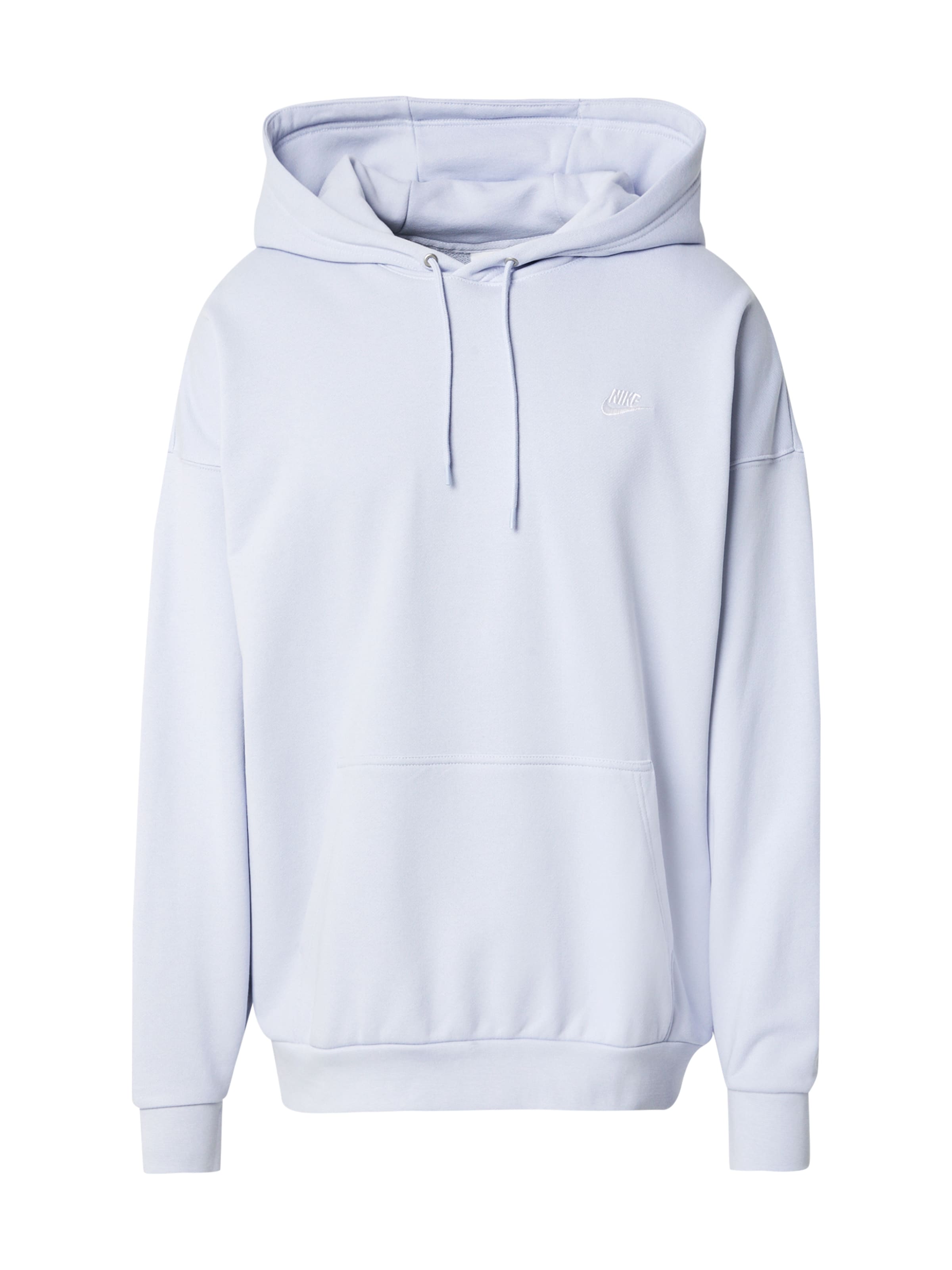 Nike Sportswear Sweatshirt 'CLUB' in de kleur Sering / Wit, Productweergave