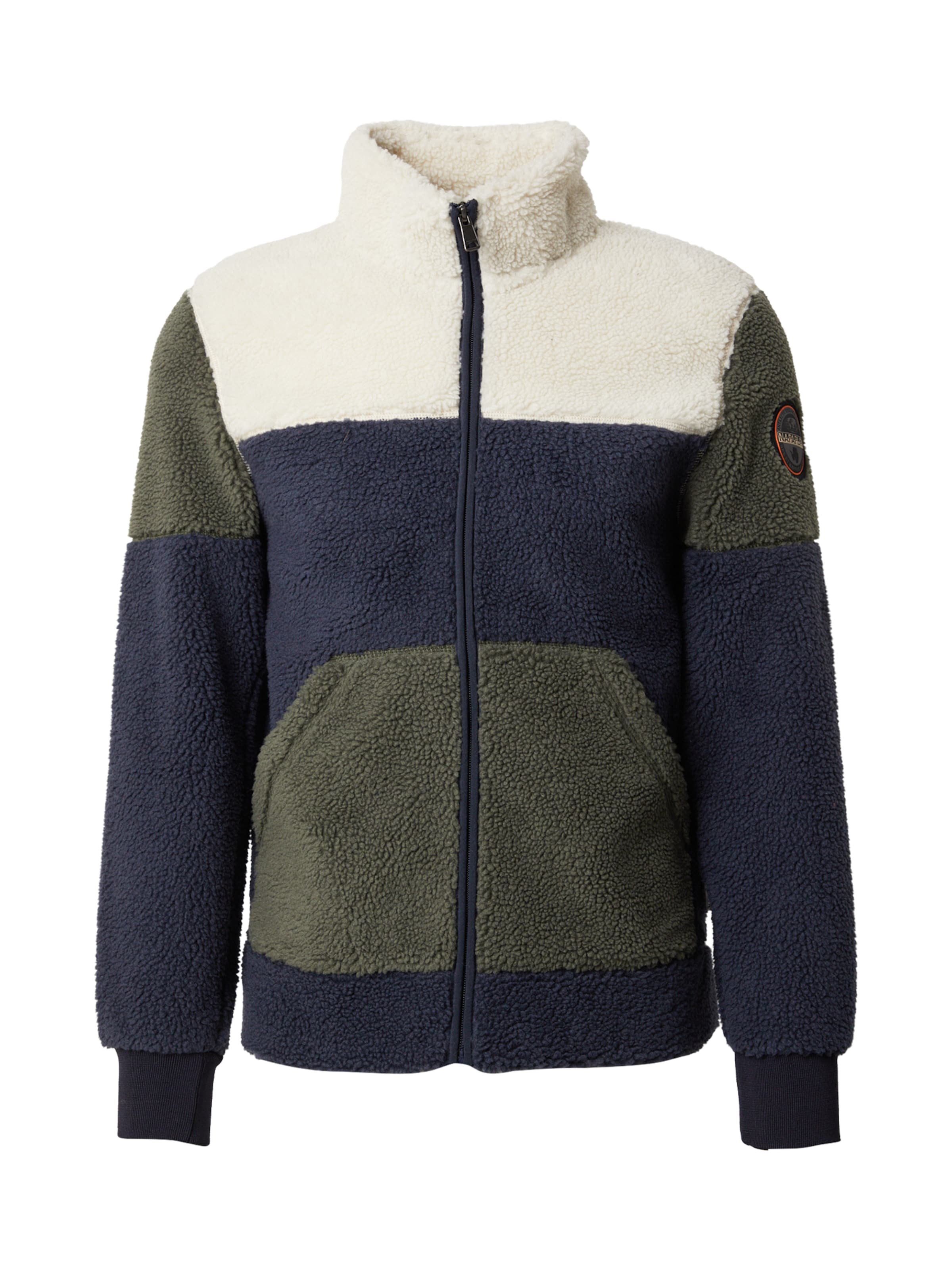 NAPAPIJRI Флисовая куртка 'TARALGA' в Синий: спереди