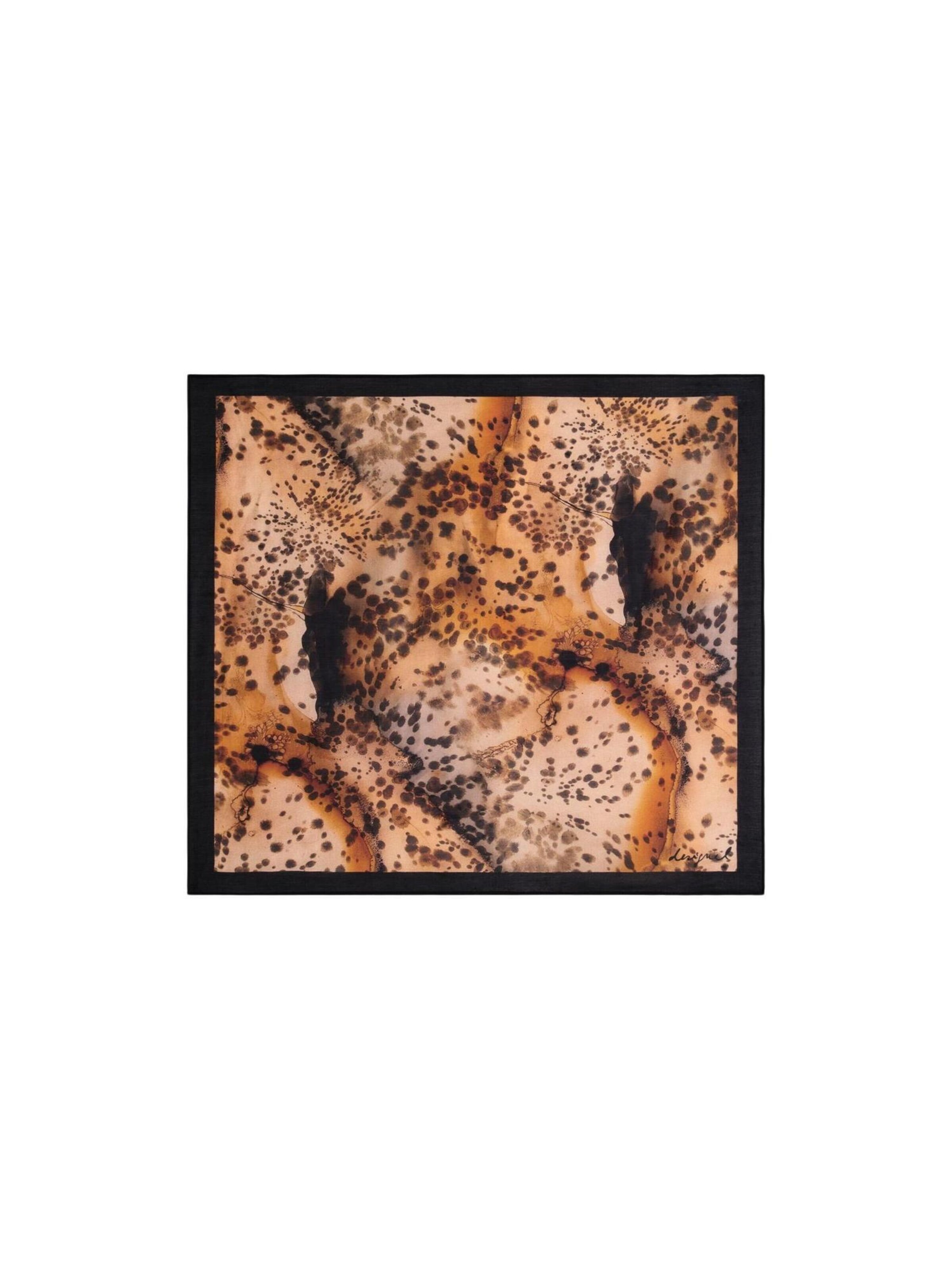 Foulard 'FOU_REPRISE HONEY 26SAWA33' di Desigual in beige: frontale