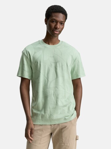 TOM TAILOR DENIM Shirt in Groen: voorkant