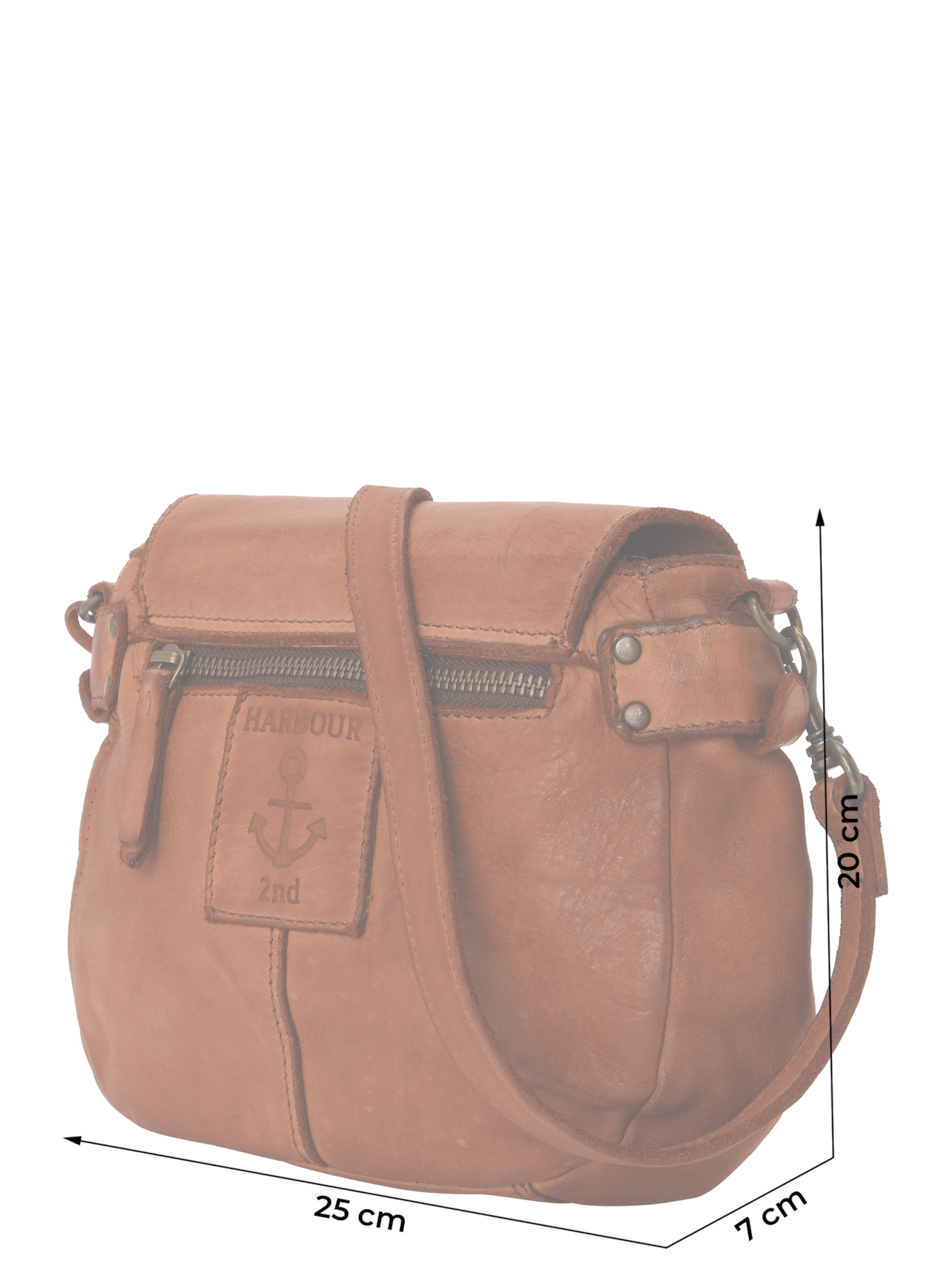 Harbour 2nd Crossbody bag 'Anchor Love Lilou' in Brown