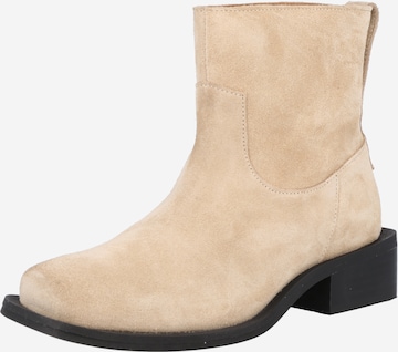 Y.A.S Ankle Boots 'BRENDA' in Beige: front