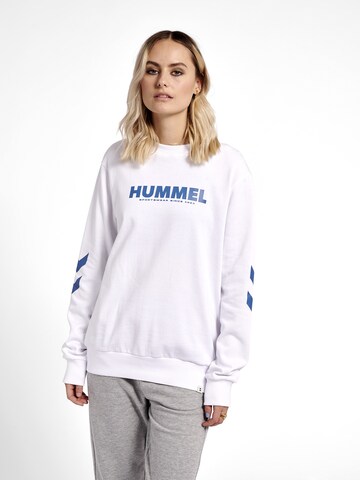 Hummel Sweatshirt 'LEGACY' i vit