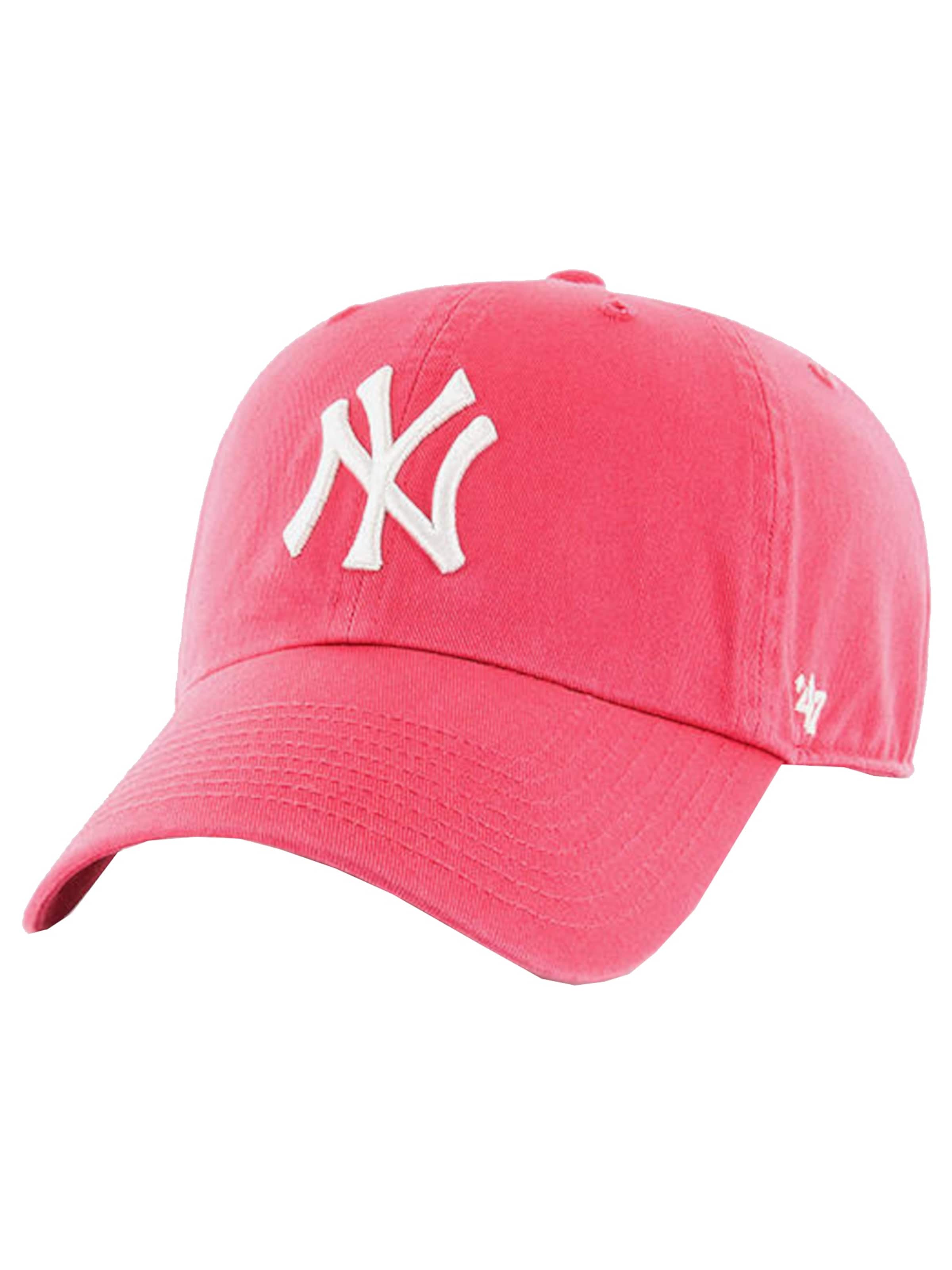47 Cap 'New York Yankees Clean Up'‌‌ in Rot: Vorderseite