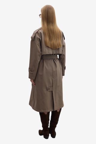 MANUKA Between-seasons coat in Grey
