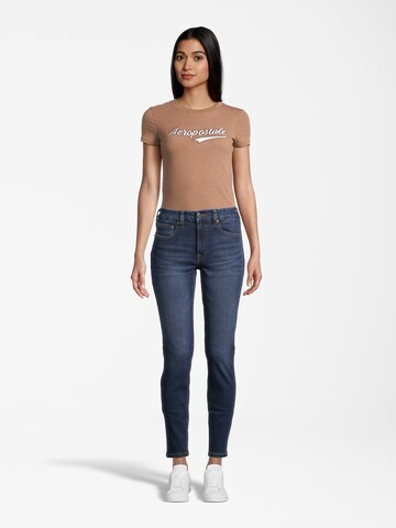 AÉROPOSTALE Slimfit Kavbojke | modra barva