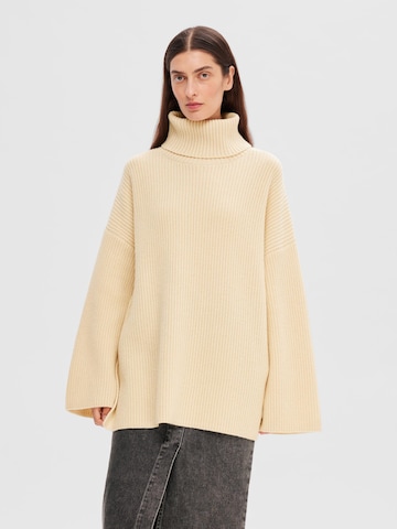 SELECTED FEMME Pullover 'Mary' i beige: forside