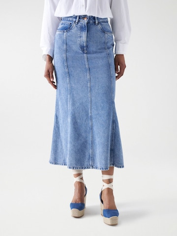 Salsa Jeans Skirt in Blue: front